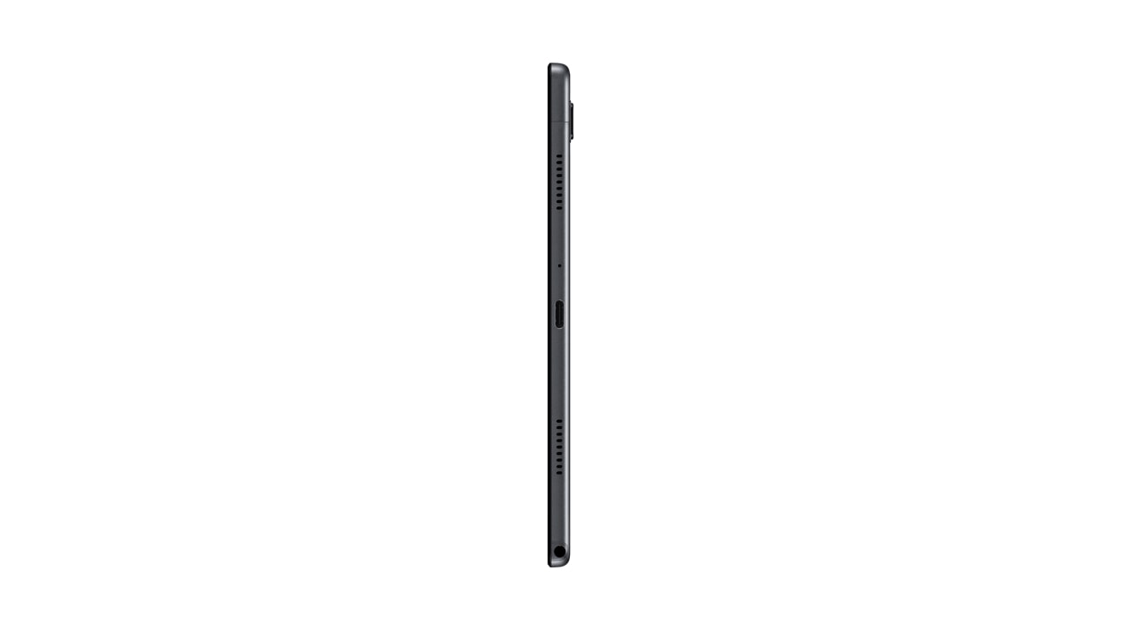 Right side view of Samsung Galaxy Tab A7 32GB Gray in horizontal