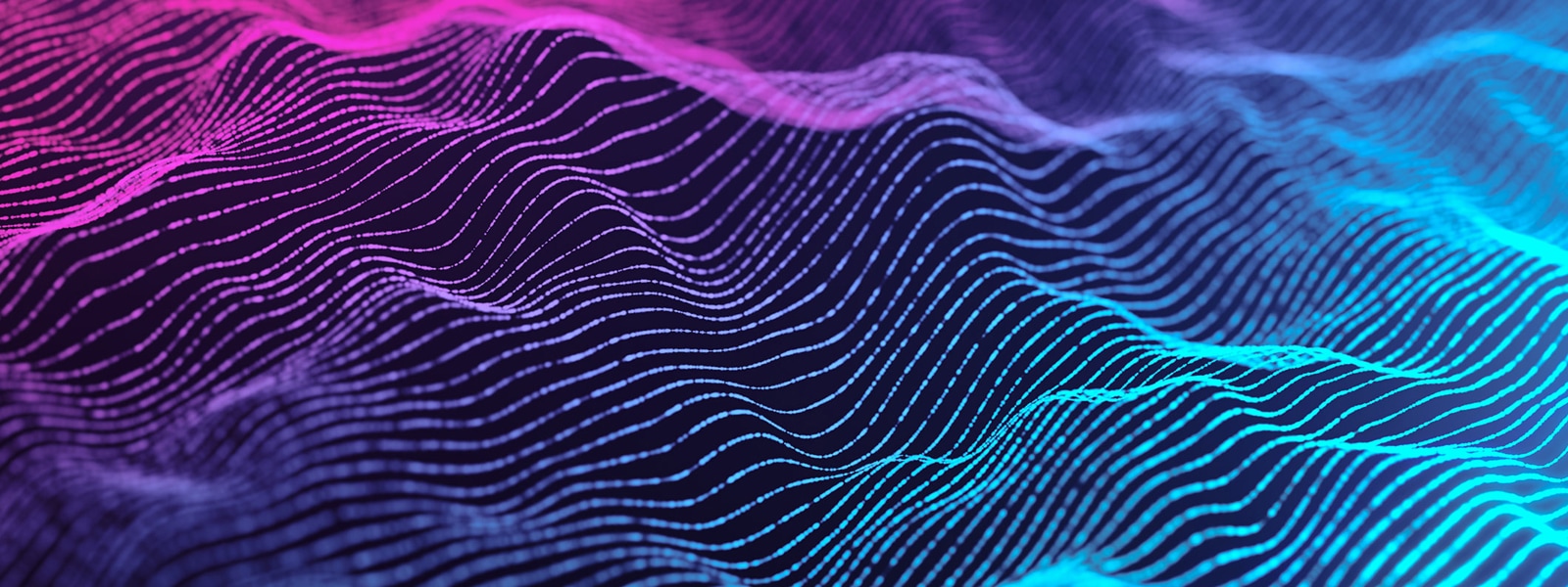 Abstract blue and purple texture of sound waves