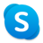 شعار Skype