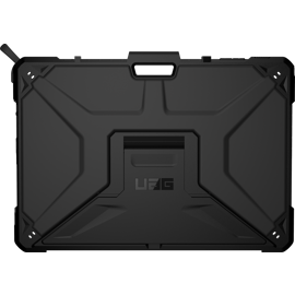 Rear view of UAG Metropolis SE Case for Surface Pro 7 in Black