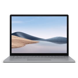 Front view of  Surface Laptop 4 in Platinum
