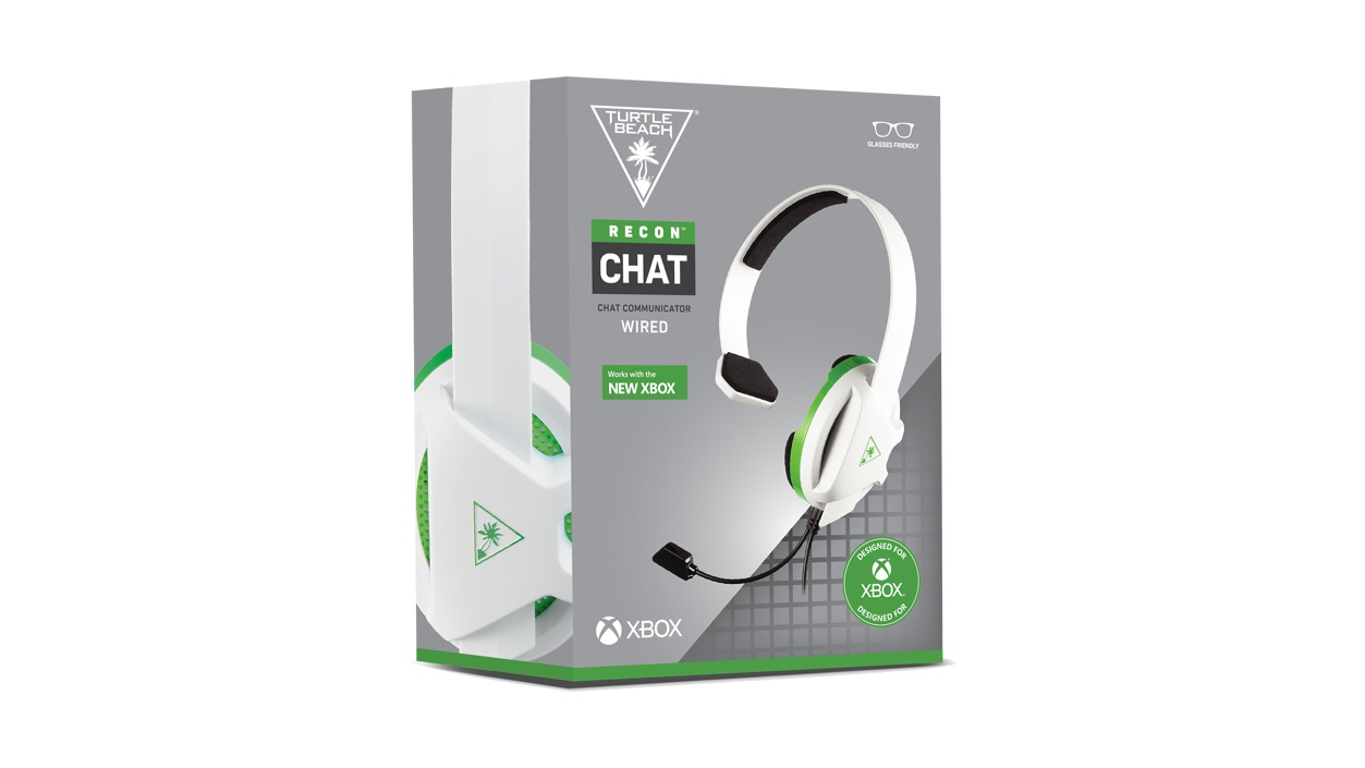 Turtle Beach Recon Chat White Headset