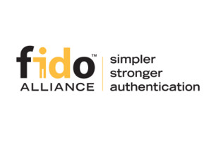 FIDO Alliance logo and tagline that reads simpler stronger authentication