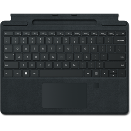 Surface Pro Signature Keyboard mit Fingerabdruckleser.