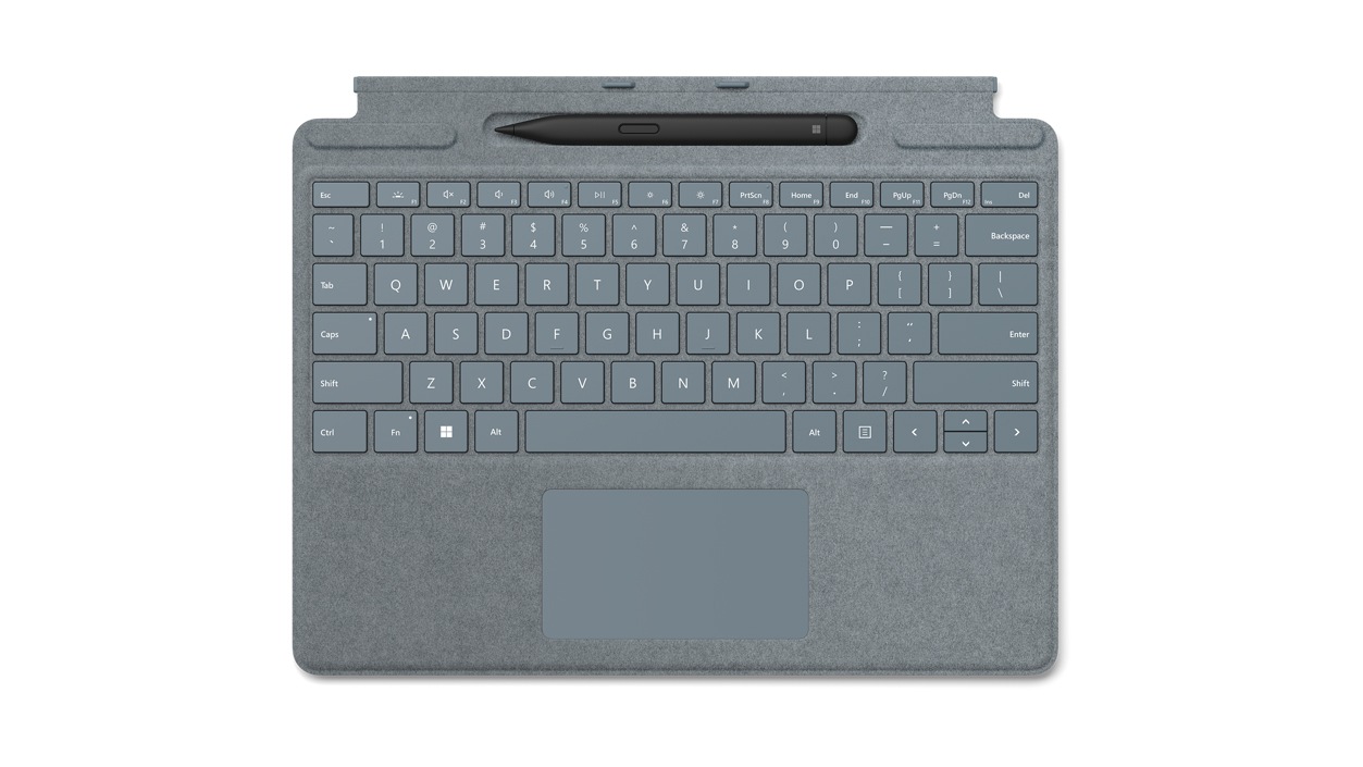 Surface Pro Signature Keyboard with Slim Pen 2 for Business - Ice Blue