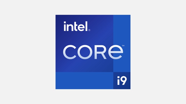 Intel Core i9 11th Generation logo.
