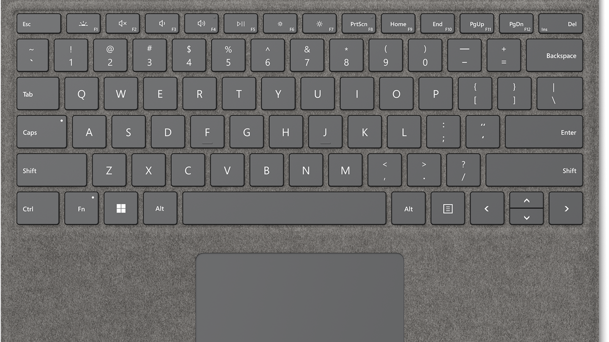 Surface type cover  Signature　グレー　ペン充電可能