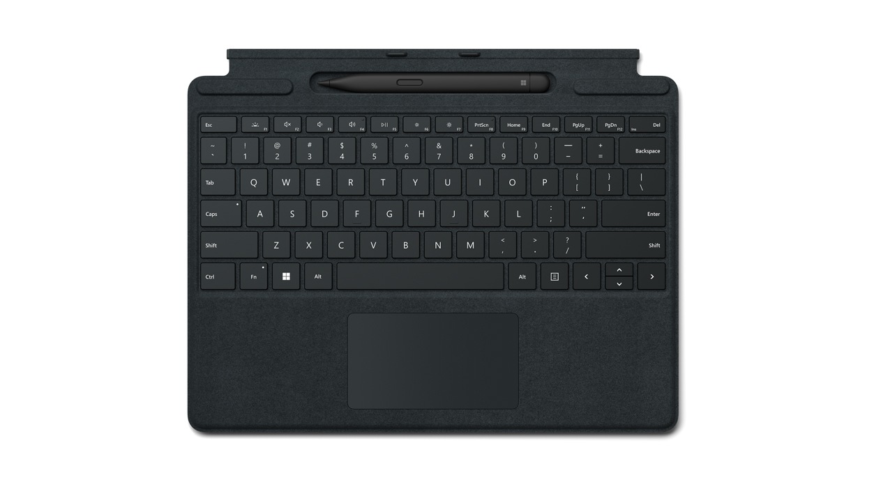 Surface Pro 9 Keyboard, Pro 8, Pro X 13 inch, Multi-Gesture Touchpad, 7  Color Backlight, Wireless Bluetooth 5.1, Detachable Ultra-Slim Type Cover  for