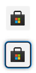 Icono de Microsoft Store.