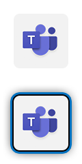 Ikona aplikacji Teams w systemie Windows