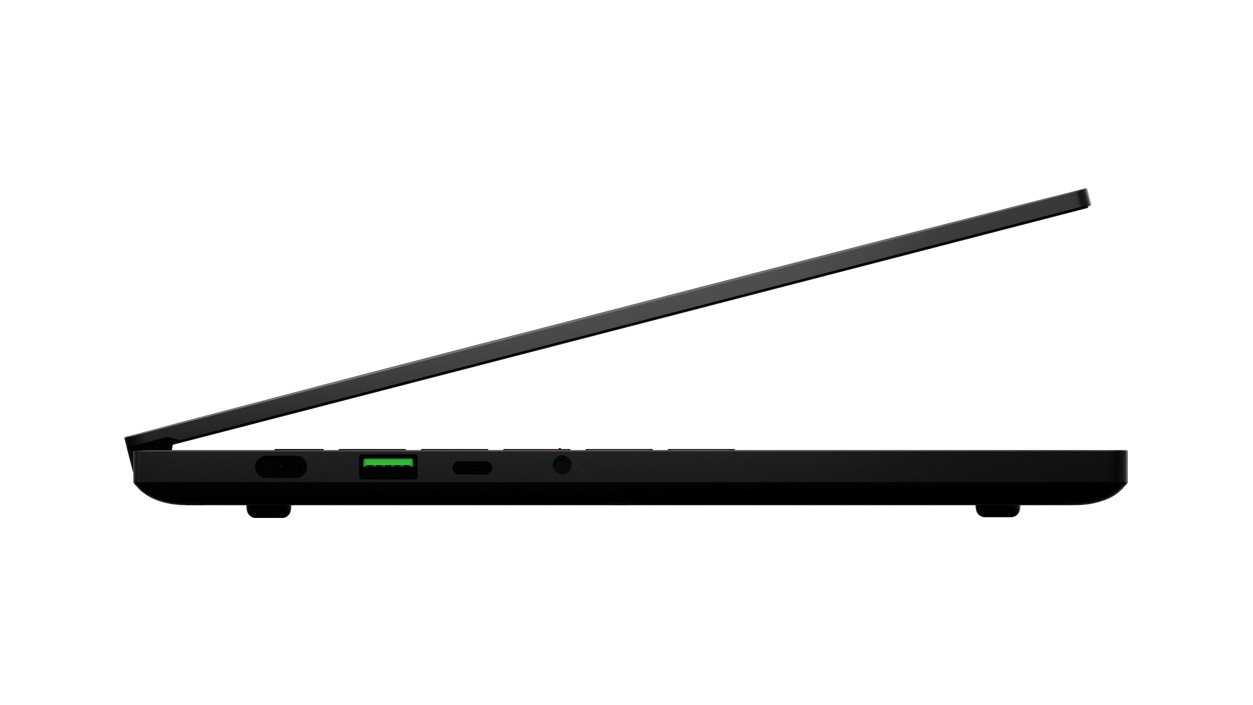 Left view of the Razer Blade 14 Gaming Laptop.