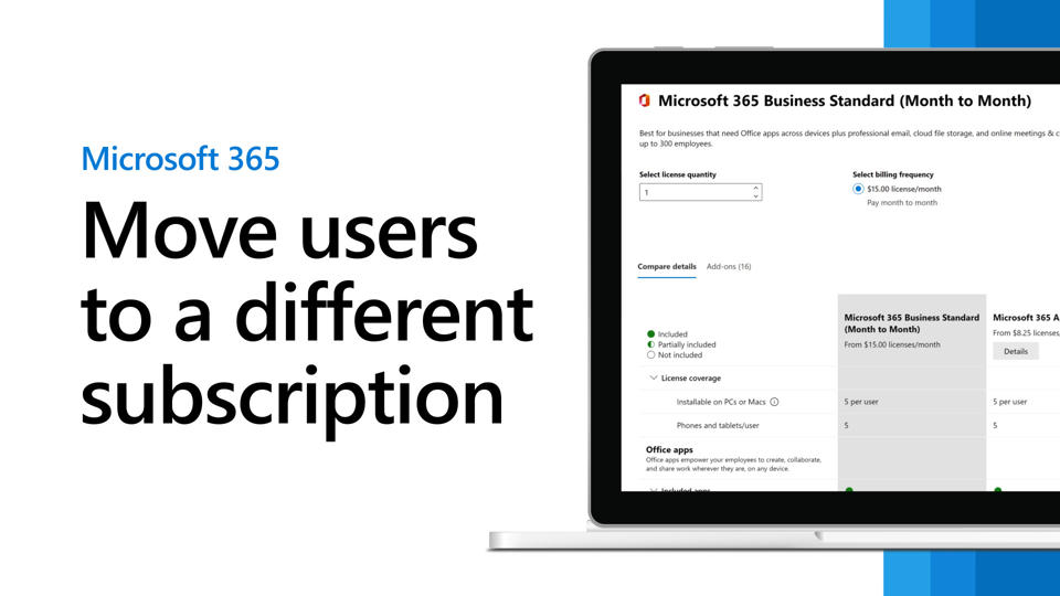Essayer ou acheter un abonnement Microsoft 365 pour les entreprises |  Microsoft Learn