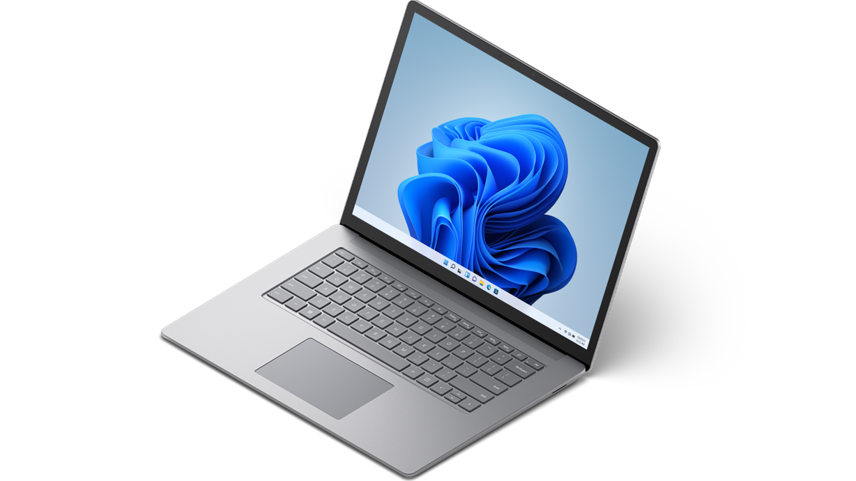 Tříčtvrteční pohled na Laptop 4 v 15palcovém provedení
