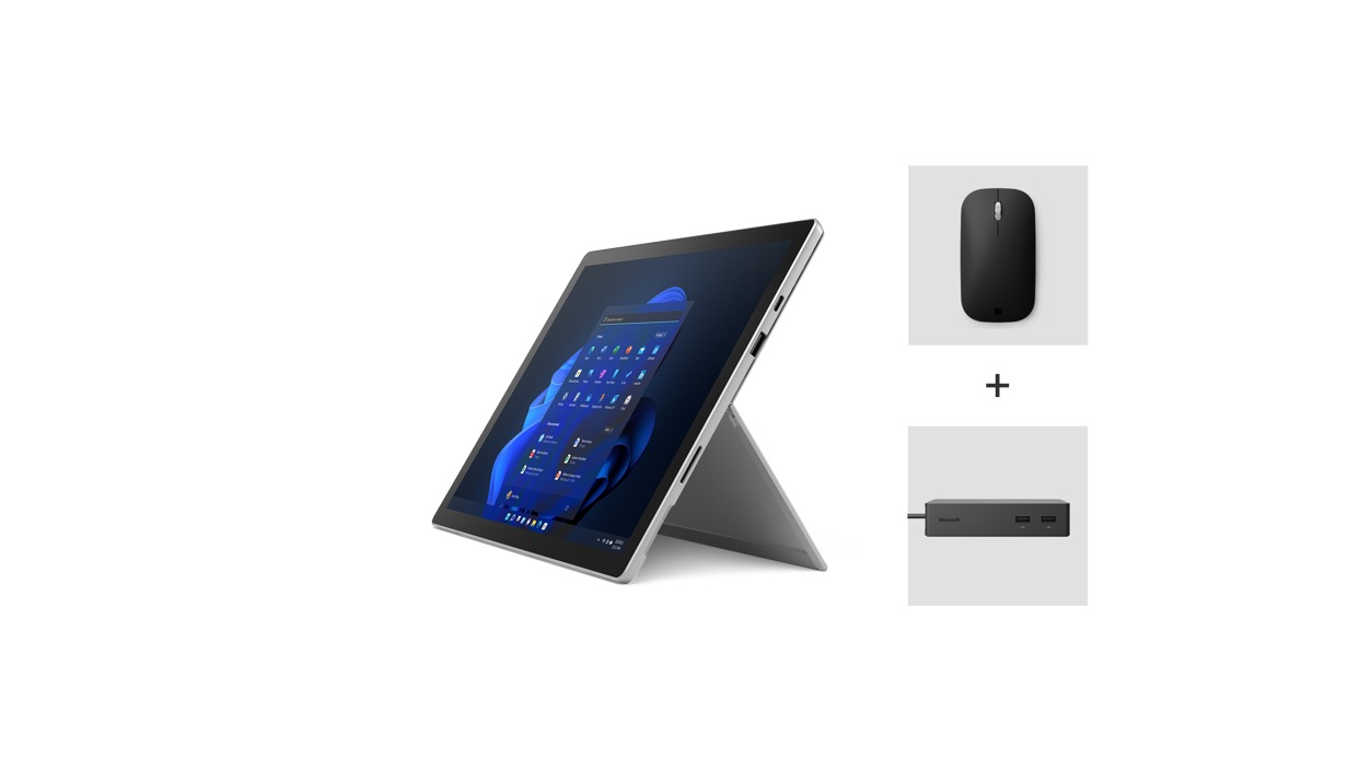 NEW! Microsoft Surface Pro 7 w/ Type Cover Bundle, 12.3 Multi-Touch  i5,8GB,128GB