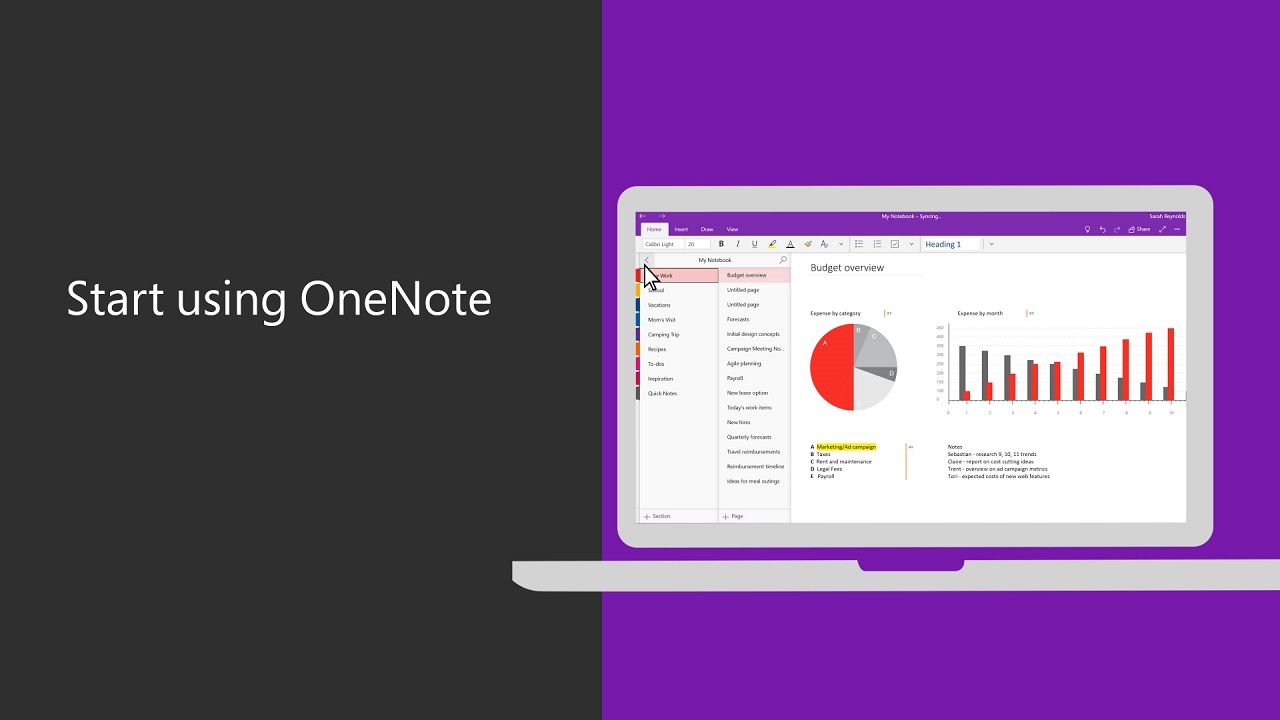 Jak používat OneNote?