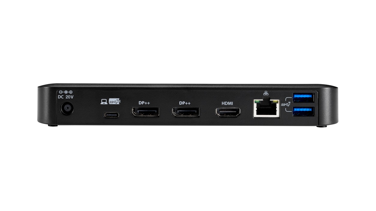 Rear view of the Kensington USB-C Docking Station for Surface Devices.