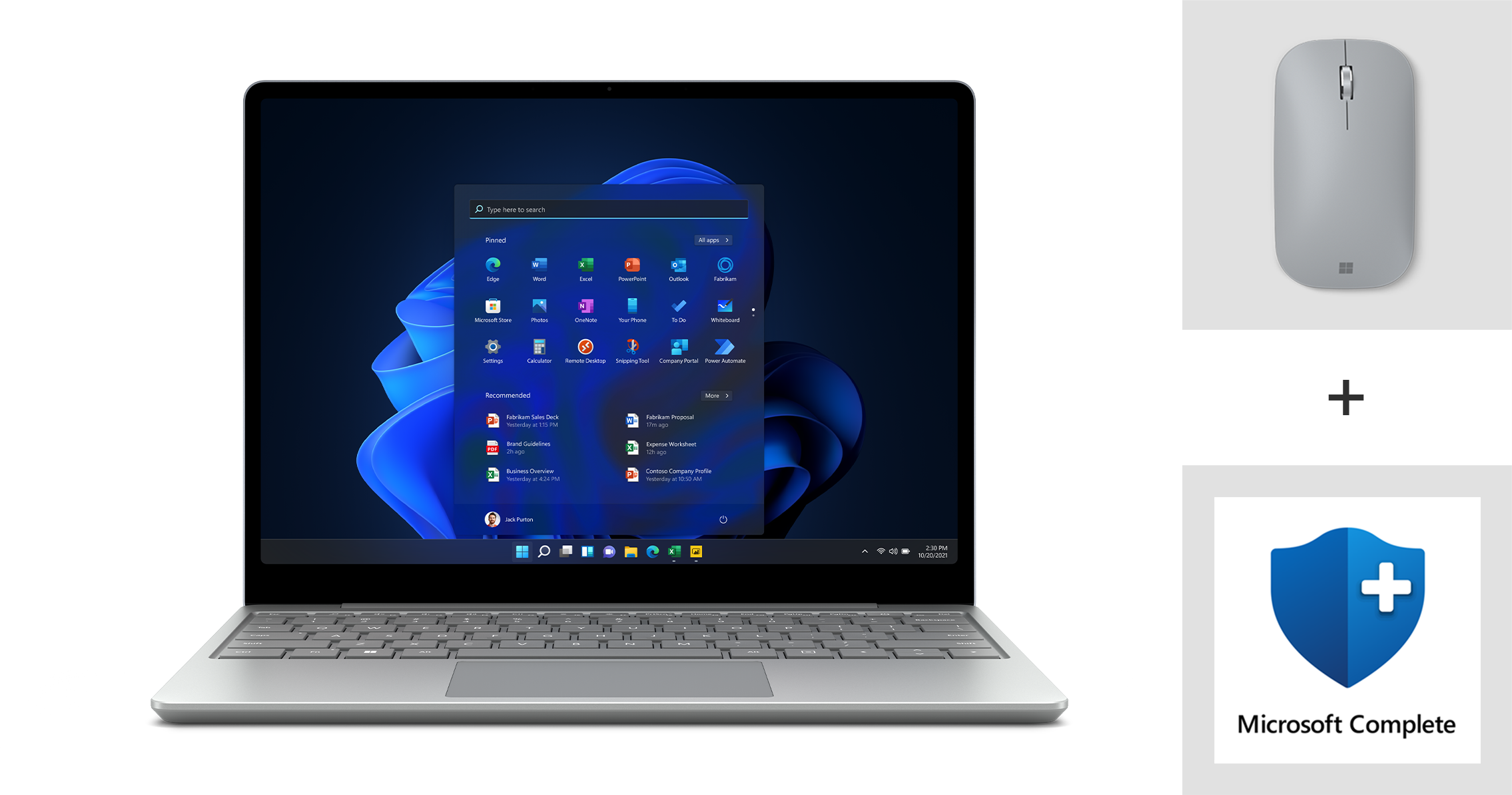 Surface Laptop Go 2 for Business Essentials Bundle 