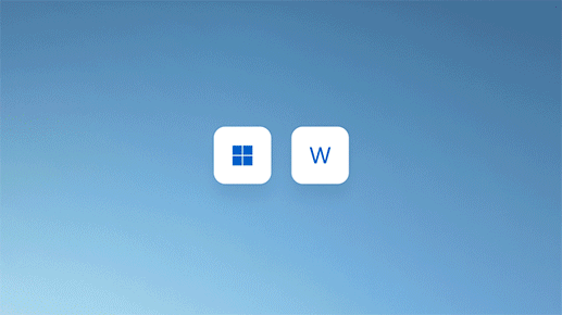 Windows 11 screen with search window open