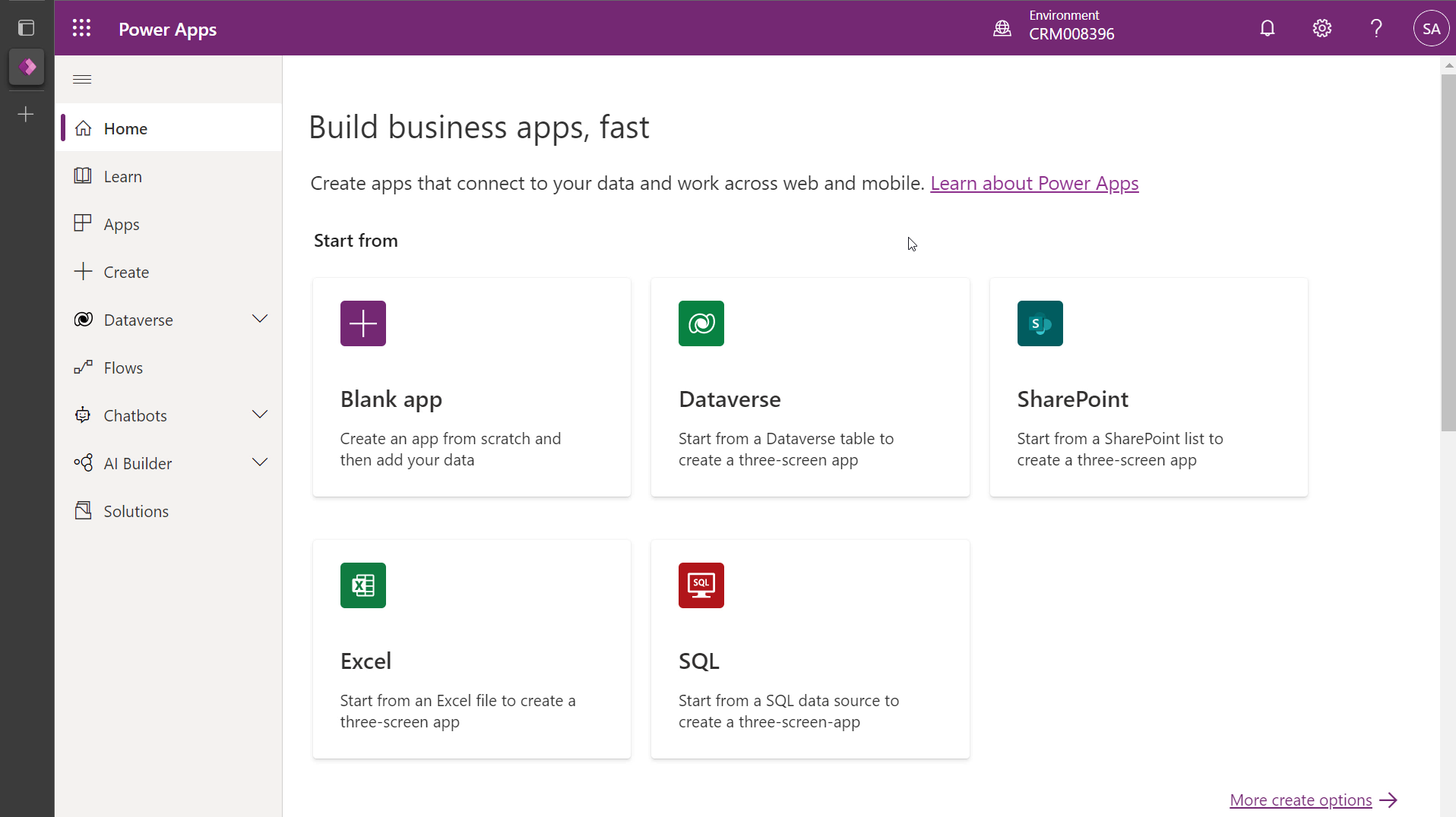 Create A Canvas App With Data From Microsoft Dataverse Contains Video Power Apps Microsoft Learn