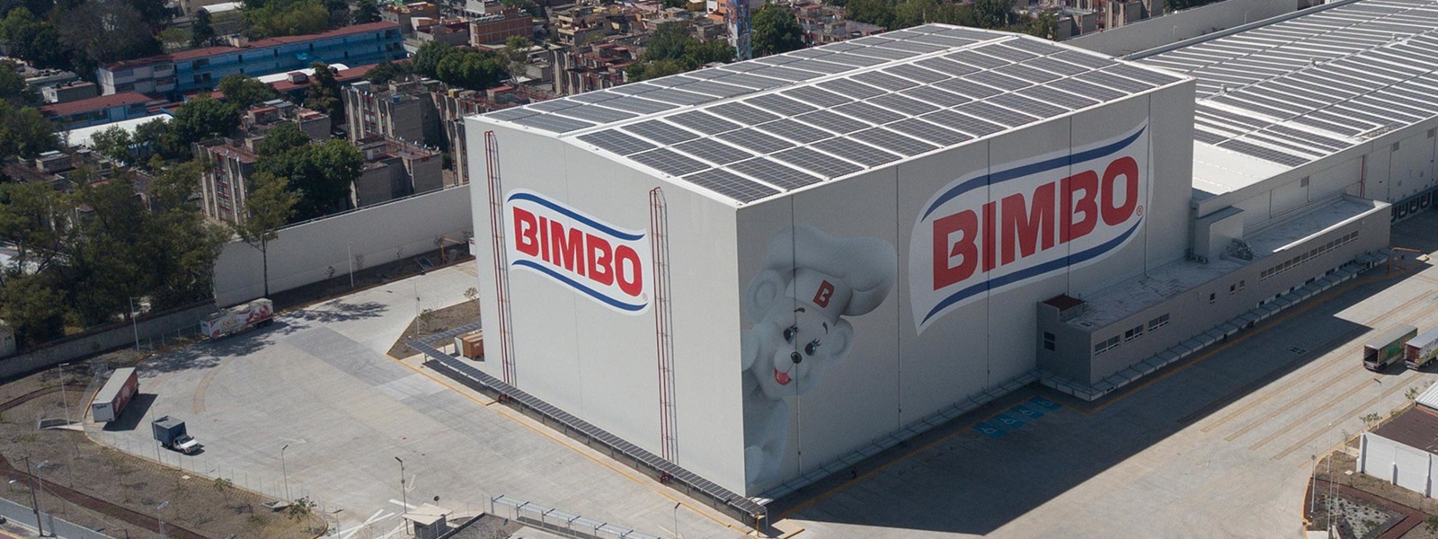 A Grupo Bimbo factory.