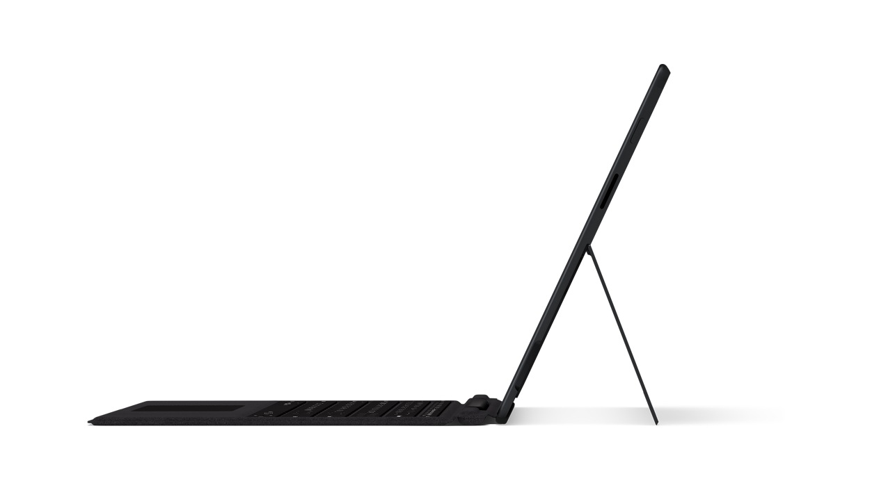 Side view of Surface Pro X 