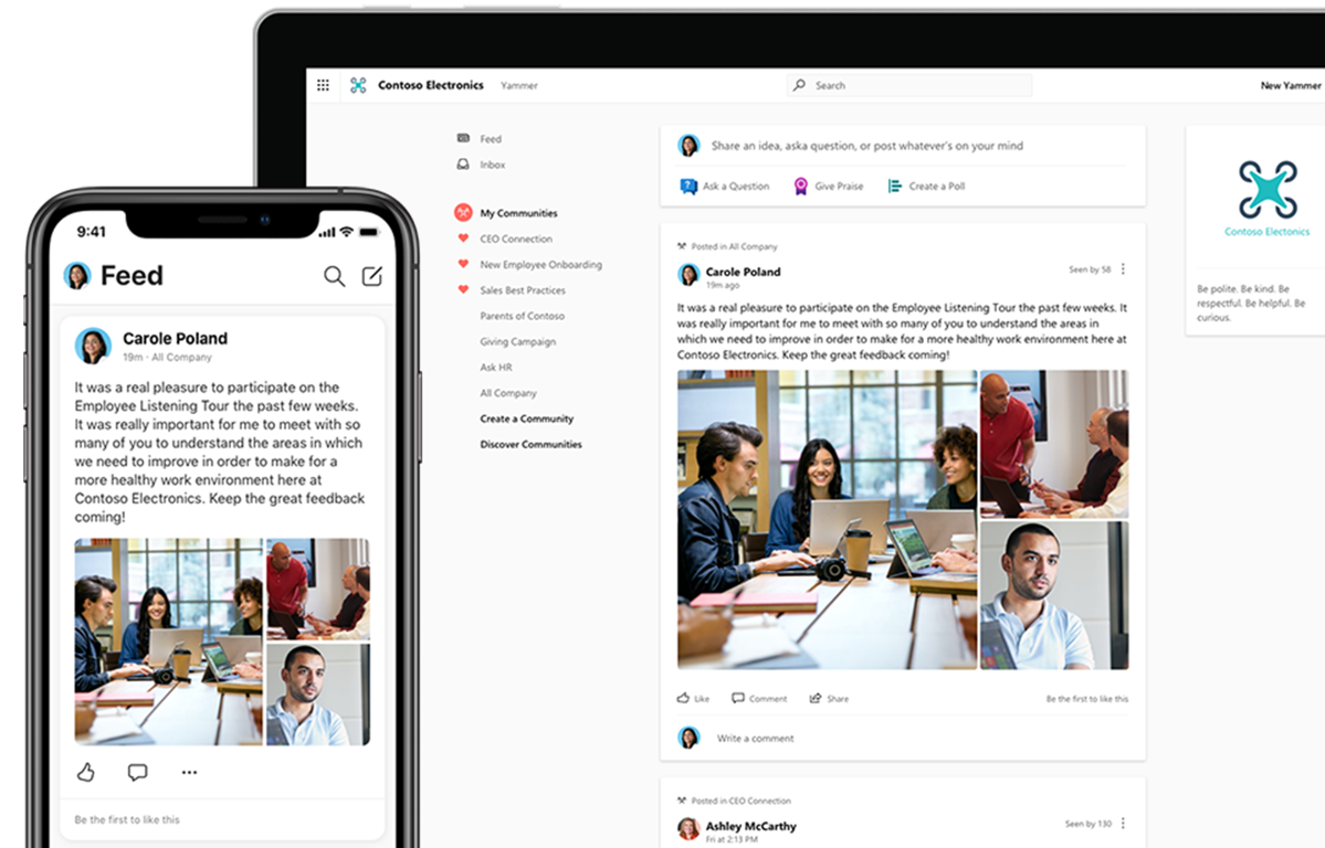 Microsoft Yammer | Employee Engagement and Collaboration