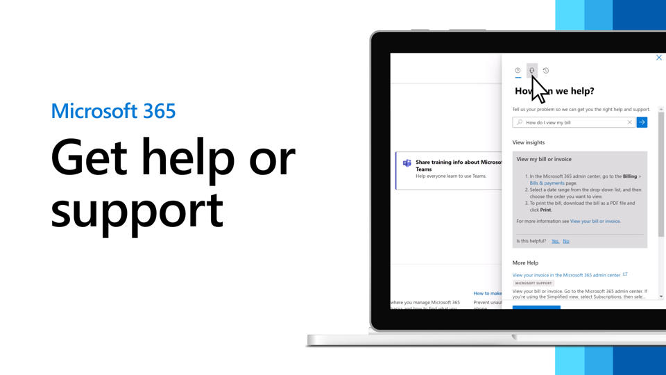 Obtener soporte técnico - Microsoft 365 admin | Microsoft Learn