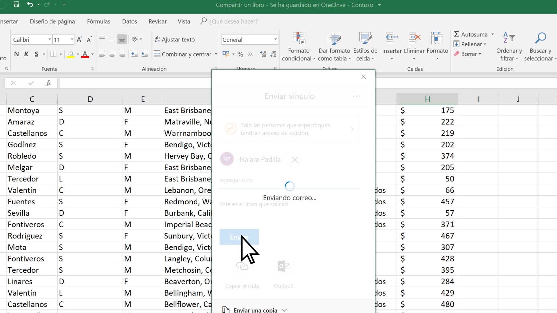 Psiquiatría apelación Arábica Compartir el libro de Excel con otros usuarios - Soporte técnico de  Microsoft