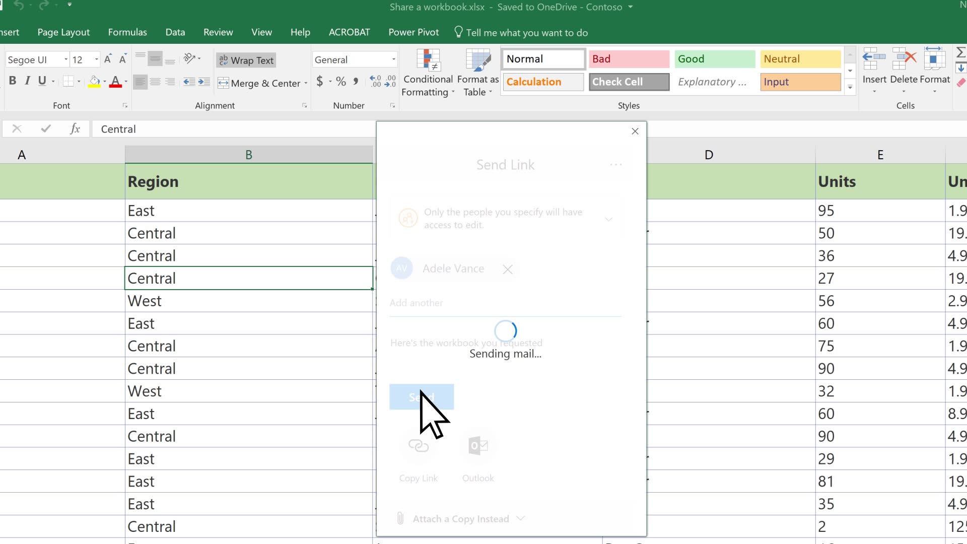 Chia sẻ sổ làm việc Excel của bạn với người khác - Hỗ trợ của Microsoft