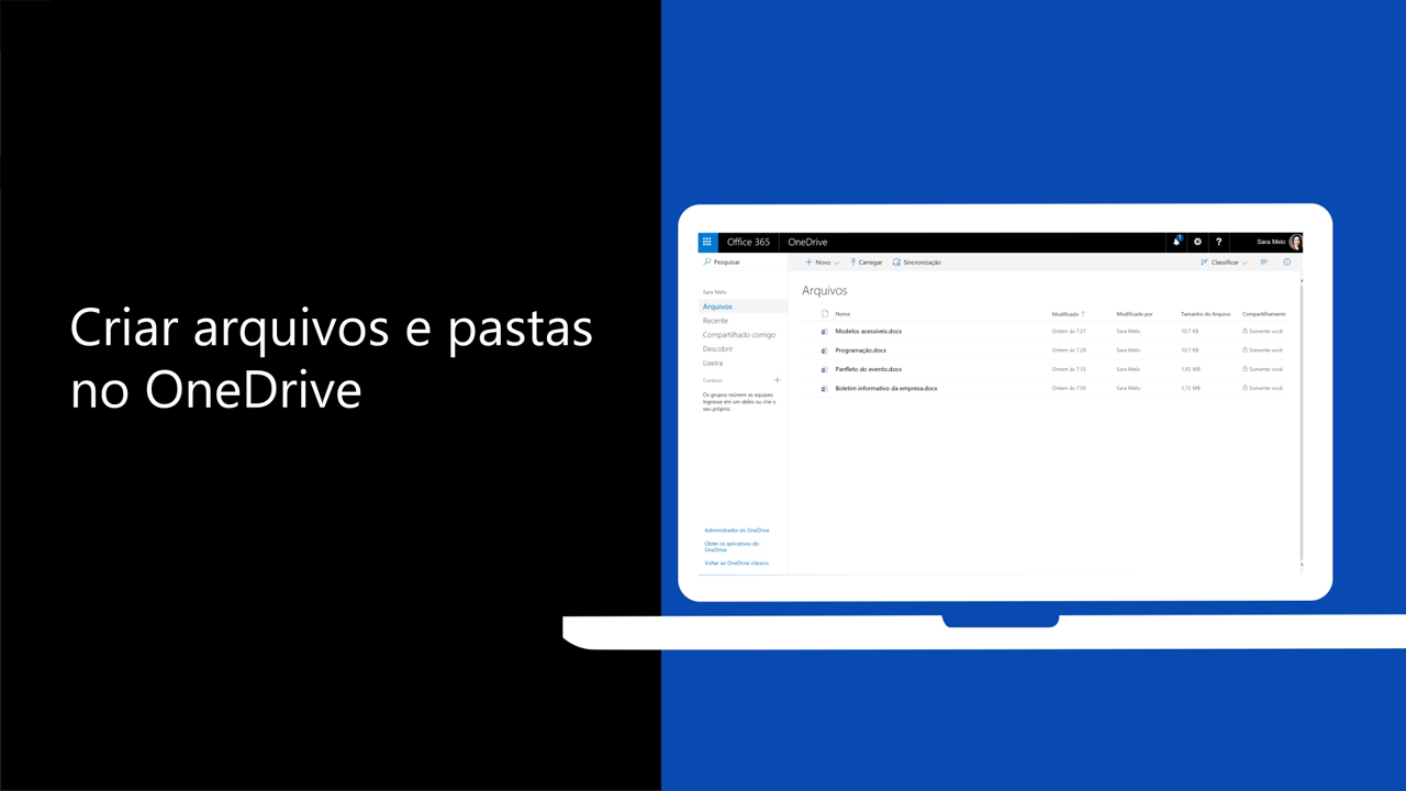 Ver a estrutura de pastas do Bloco de Notas Escolares no OneDrive - Suporte  da Microsoft