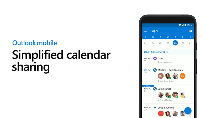 Kalenterin jakaminen Outlook Mobilessa - Microsoft-tuki