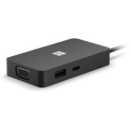 Angled view of Surface USB-C® Travel Hub for Business