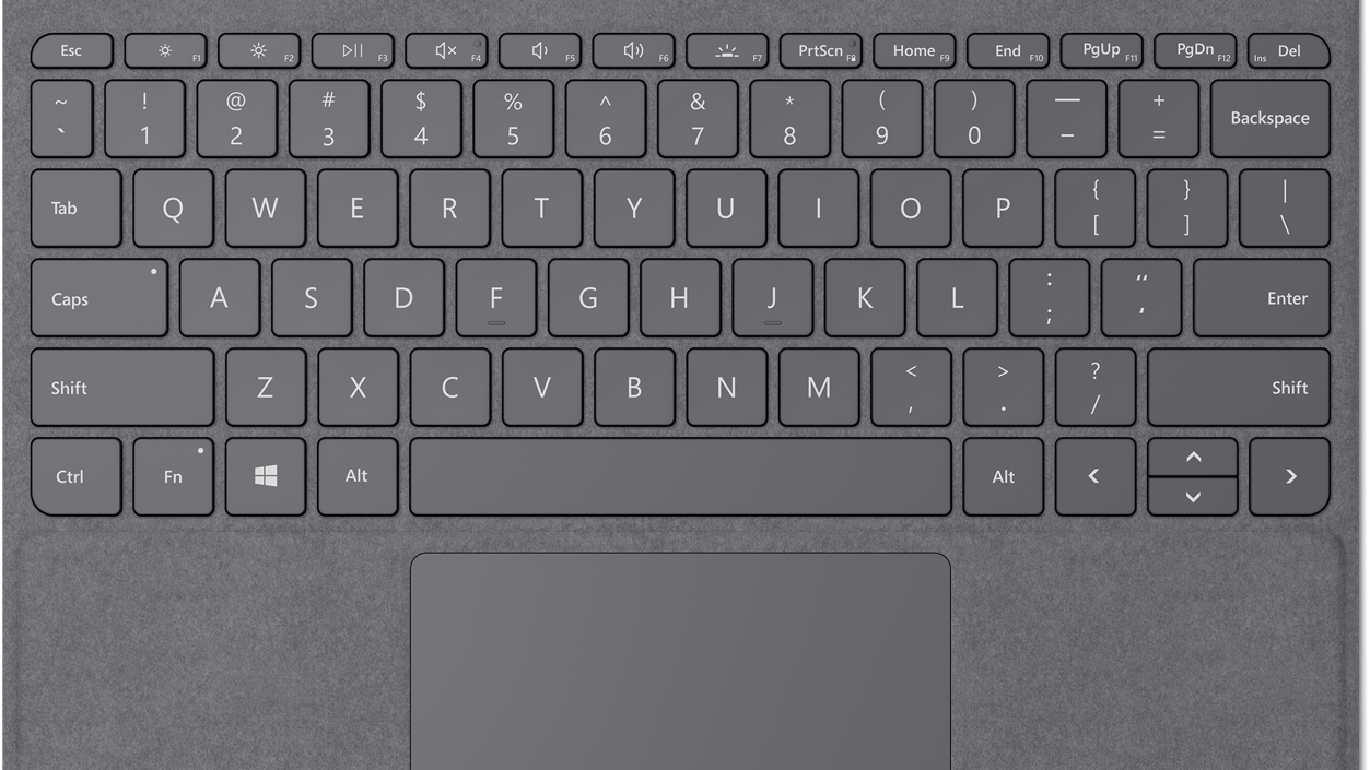 Microsoft Surface Go キーボード ブラック
