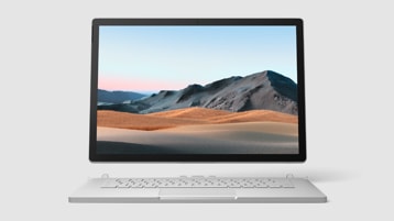 Surface Book 3 front view