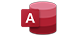 Logotipo de Microsoft Access. 