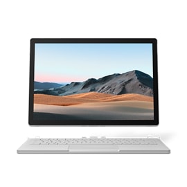 Front view of Surface Book 3 device with detached screen.