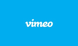 Vimeo logo, learn more about uploading videos to Vimeo