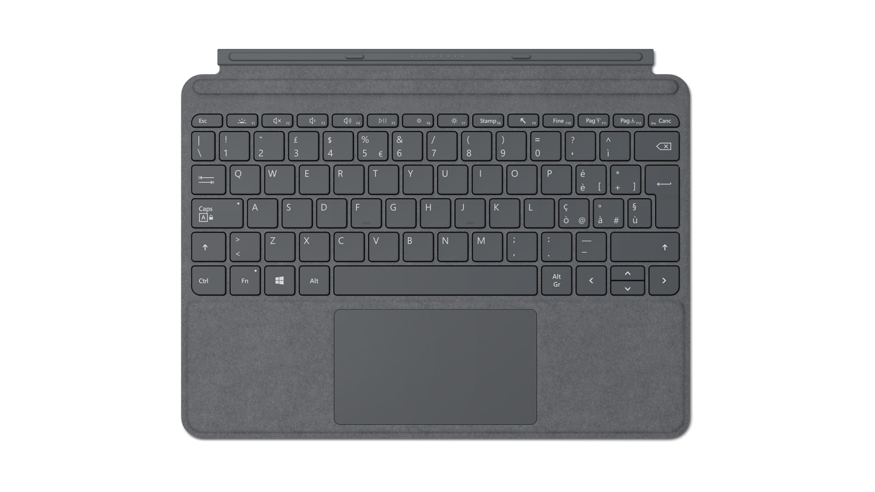 Surface Go Type Cover platino.