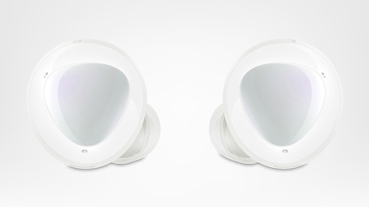 Front view of Samsung Galaxy Buds+ – White