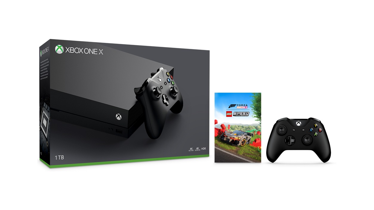 Xbox One X Forza Horizon 4 Speed Champions console bundle  and Xbox Wireless Controller 