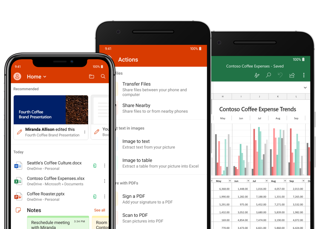Microsoft Office Mobile Apps For Tablets Phones