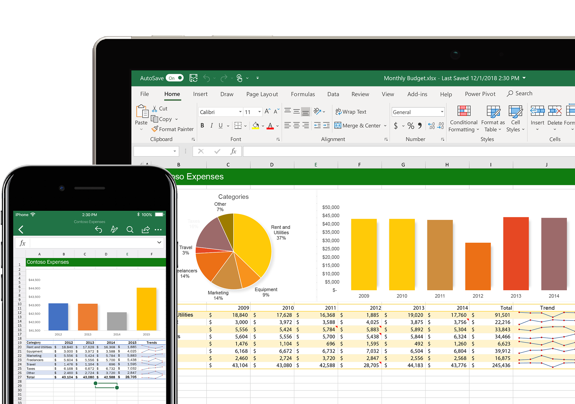 Buy Spreadsheet Software - Try Excel, Free  Microsoft Excel