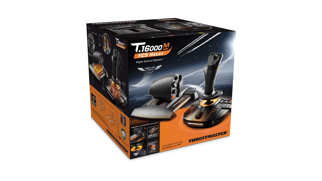  Thrustmaster T 16000M SPACE SIM DUO STICK (Compatible