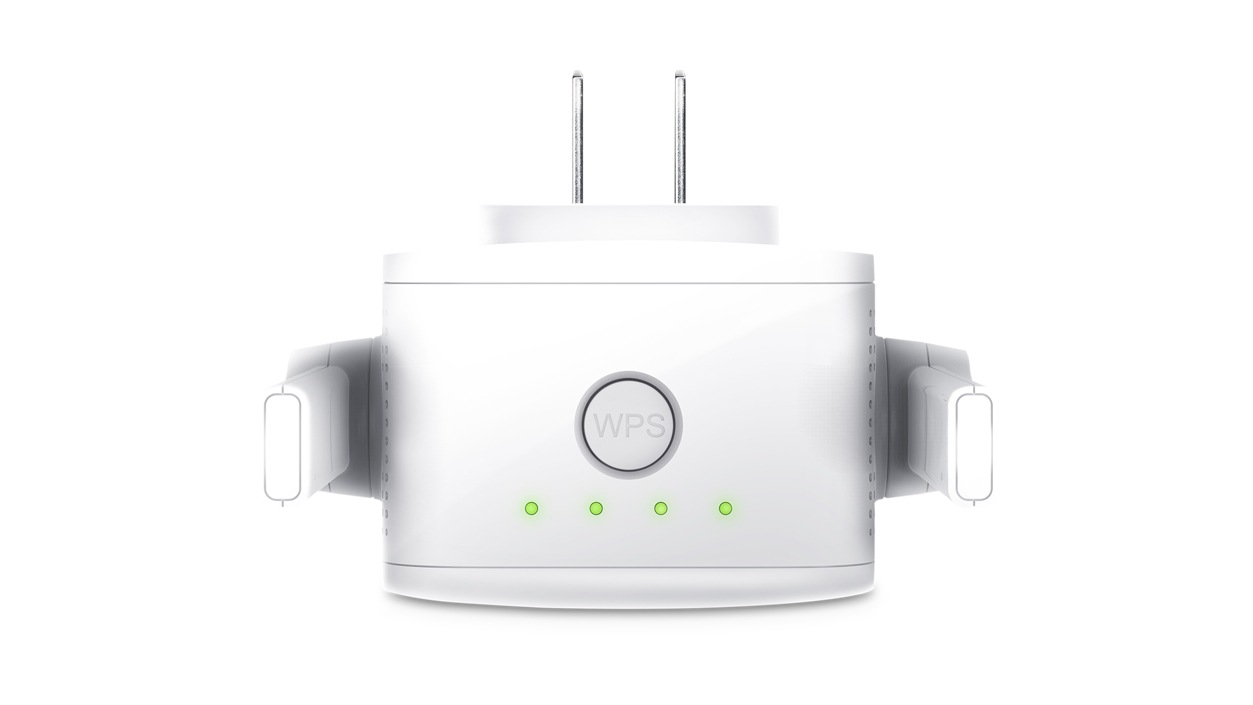 Top down view of the TP Link AC 1200 Dual Band
