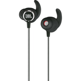 Front view of the JBL Reflect Mini 2 - Black