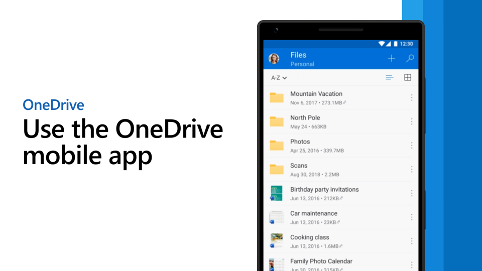 Use the OneDrive mobile app - Microsoft Support