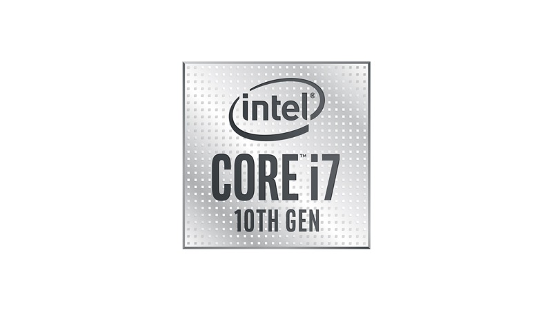 Logotipo de Intel Core i7 de 10.ª generación