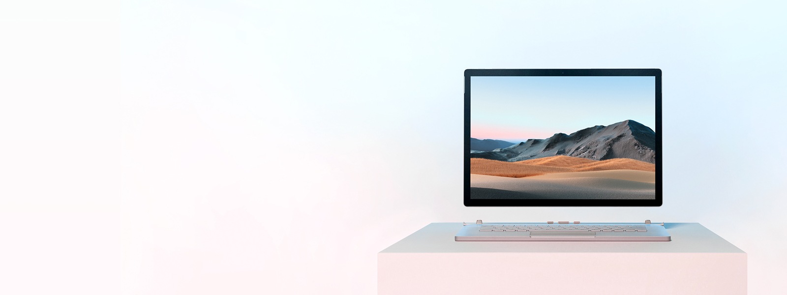 Surface Book 3 with screen detached from keyboard