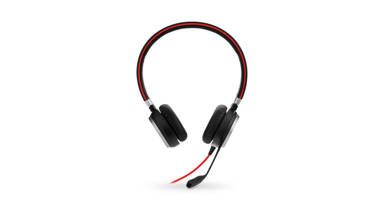 Front view of Jabra Evolve 40 Headset
