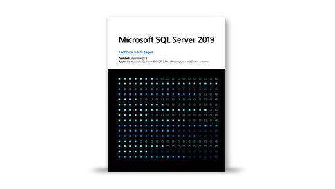 SQL Server 2019 技术白皮书